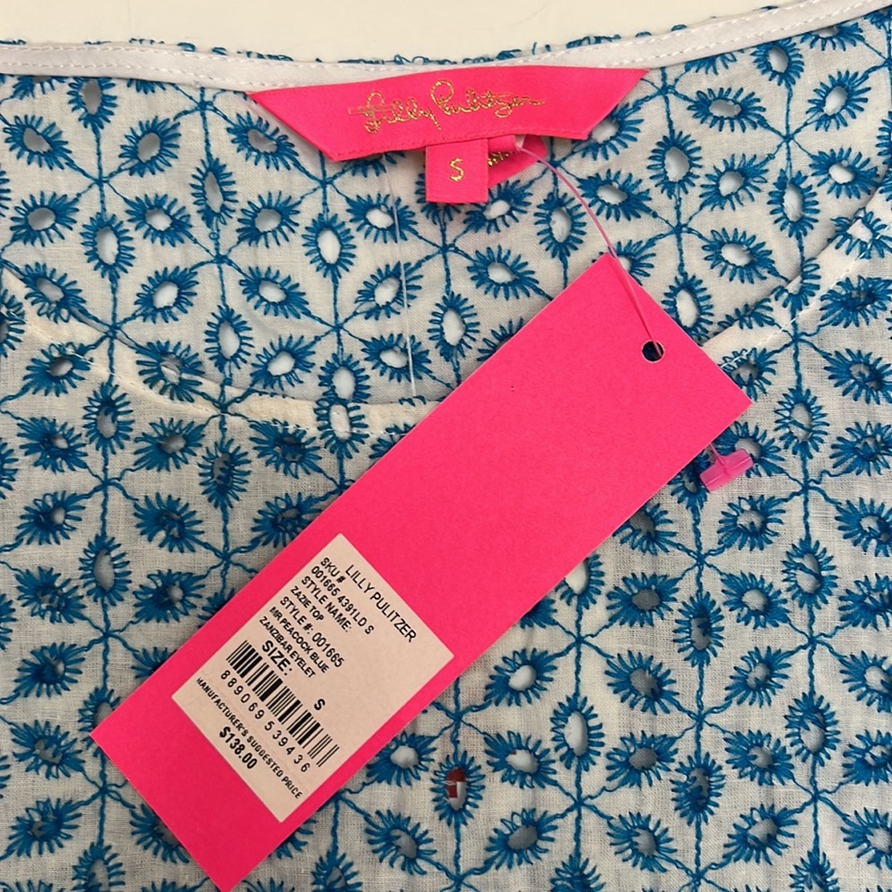 NWT Lilly Pulitzer Zazie Top - Picture 2 of 2